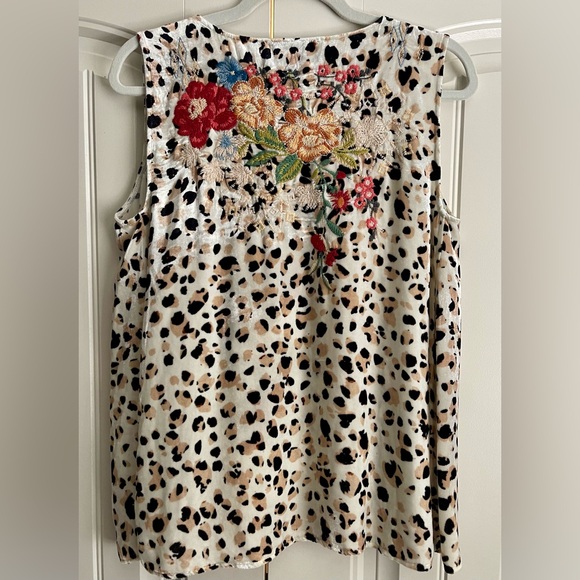 Johnny Was Josephine Velvet Swing Tank EUC! Sz M… Price Drop! - Picture 3 of 9